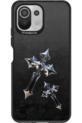 Chrome Crosses - Xiaomi Mi 11 Lite (2021)
