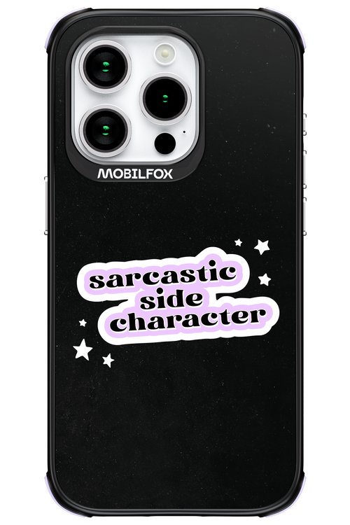Sarcastic Black - Apple iPhone 15 Pro