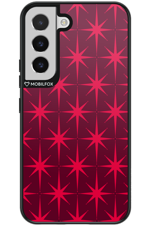 Burgundy Starss - Samsung Galaxy S22