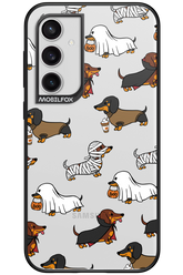 Scary Dachshund (Transparent) - Samsung Galaxy S23 FE
