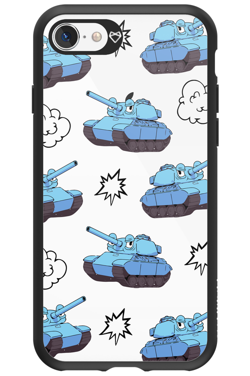 Tank Guy Transparent 2.0 - Apple iPhone 8