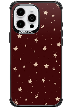 Burgundy Stars - Apple iPhone 16 Pro Max