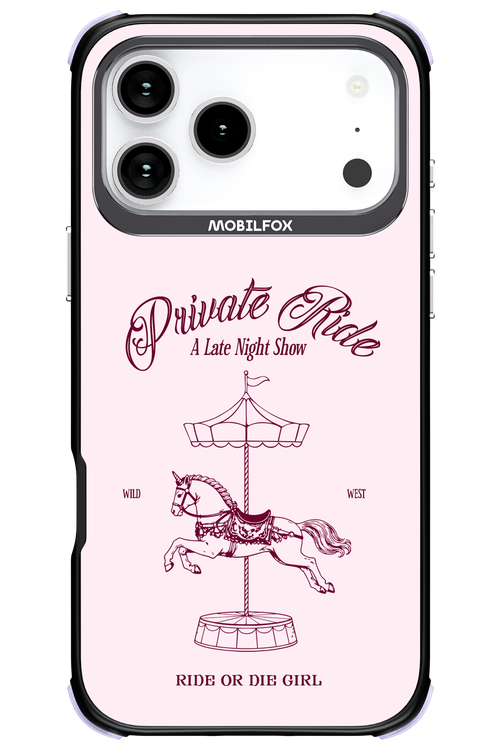 Private Ride 2.0 - Apple iPhone 17 Pro Max