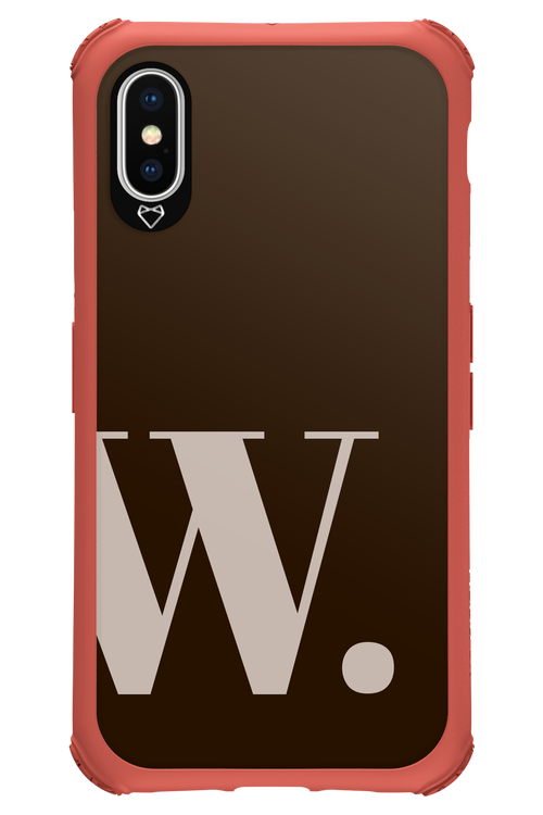 W (Mokka Foam) - Apple iPhone X