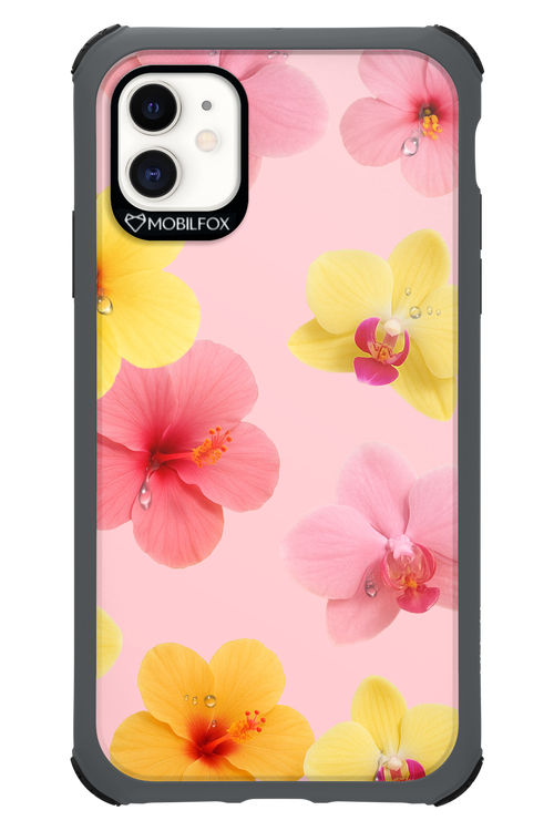 Sunset Flowers - Apple iPhone 11