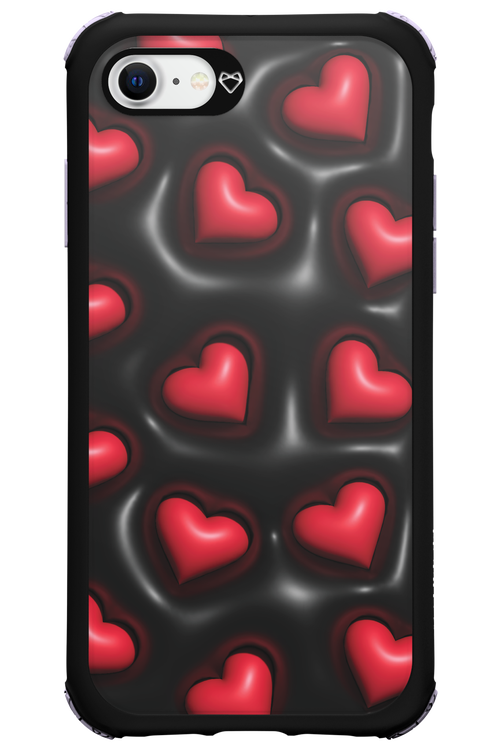 Hearts in love - Apple iPhone 7