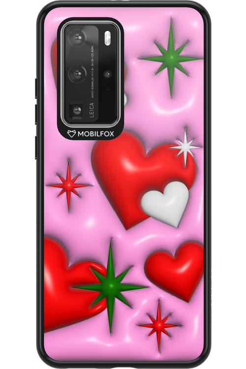 Holiday Hearts - Huawei P40 Pro