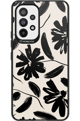 Monochrome Flowerss - Samsung Galaxy A53