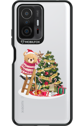 Christmas Bear (Transparent) - Xiaomi Mi 11T