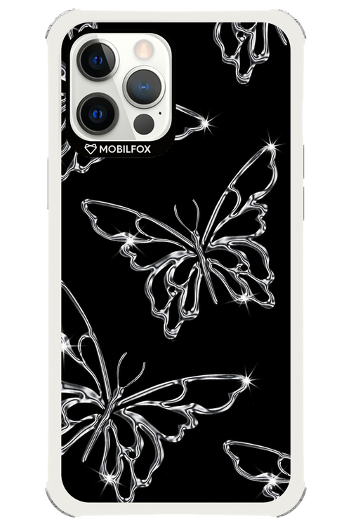 Silver Butterfly 2.0 - Apple iPhone 12 Pro Max