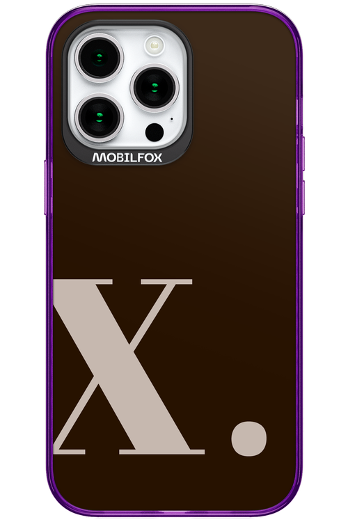 X (Mokka Foam) - Apple iPhone 15 Pro Max