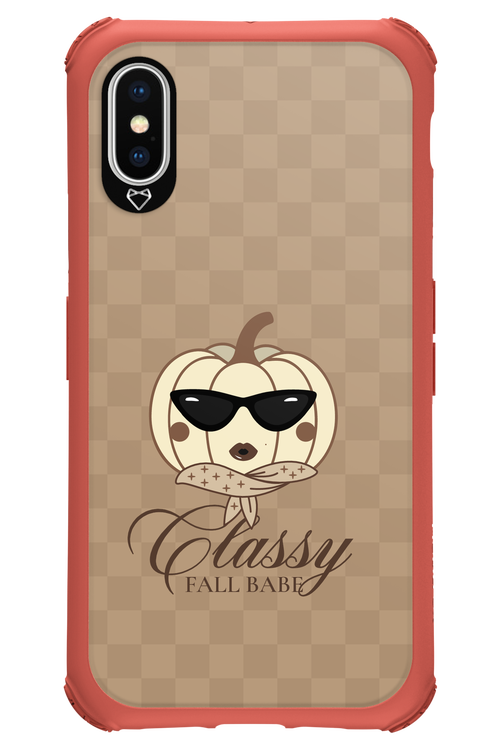 Fall Babe 2.0 - Apple iPhone X