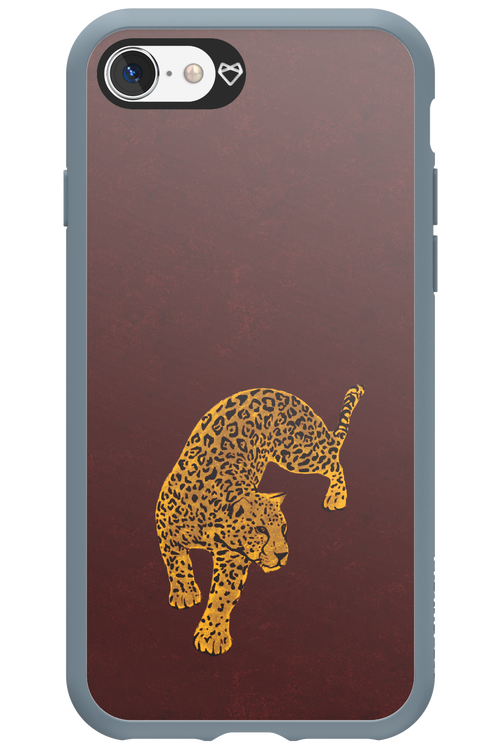 Burgundy Leopard - Apple iPhone SE 2020