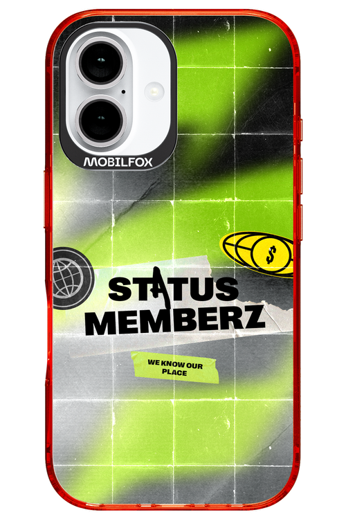 Status Memberz - Apple iPhone 16