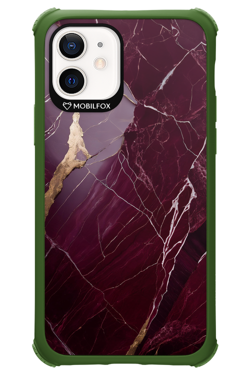 Burgundy Marble 2.0 - Apple iPhone 12