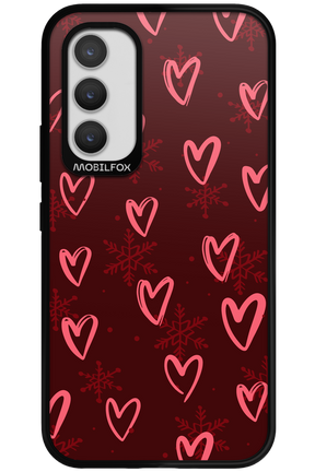 Christmas Hearts - Samsung Galaxy A34