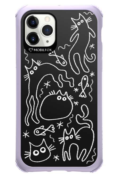 CHALK_CATS 2.0 - Apple iPhone 11 Pro