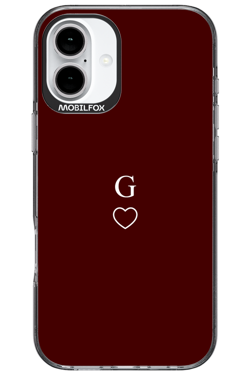 G Burgundia 2.0 - Apple iPhone 16 Plus