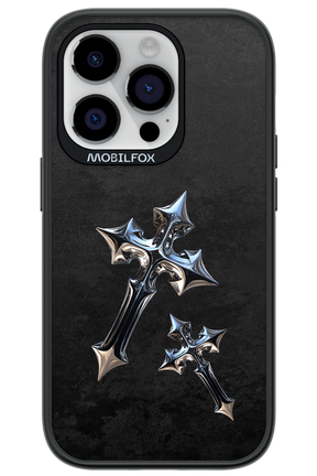 Chrome Crosses 2.0 - Apple iPhone 14 Pro