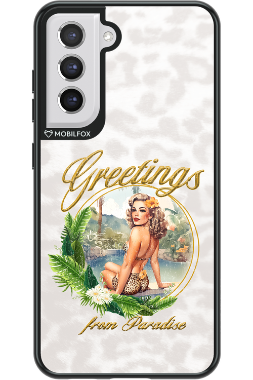 Greetings from Paradise - Samsung Galaxy S21 FE