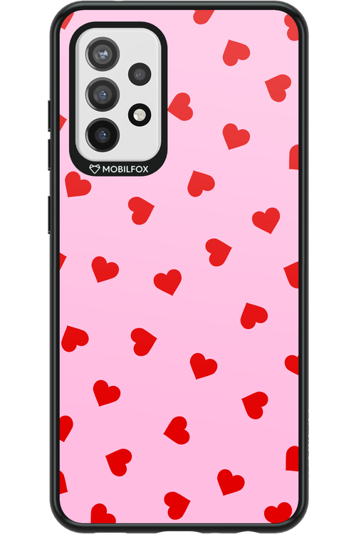 Sprinkle Heart Pink - Samsung Galaxy A72