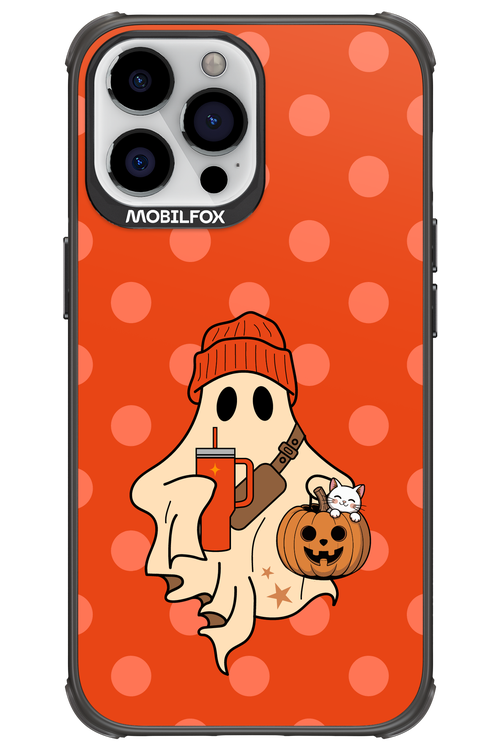 Ghost Girl (Orange) - Apple iPhone 13 Pro Max