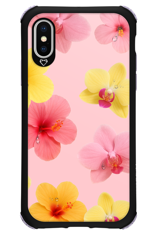Sunset Flowers - Apple iPhone XS