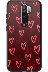 Christmas Hearts - Xiaomi Redmi Note 8 Pro