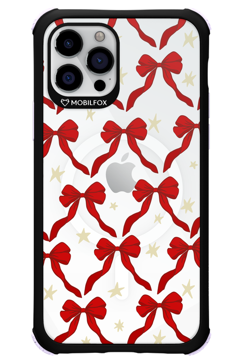 Bow & Stars (Transparent) - Apple iPhone 12 Pro
