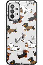 Scary Dachshund (Transparent) - Samsung Galaxy A72
