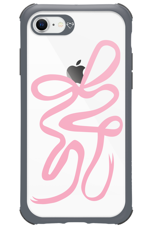 Pink Bow - Apple iPhone 8