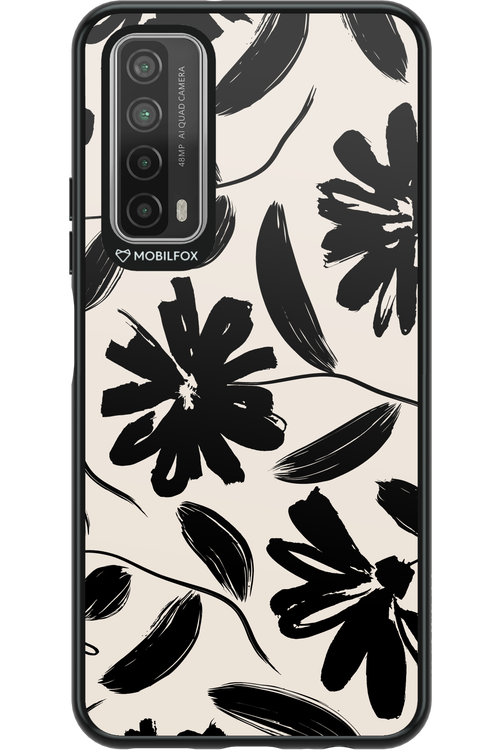 Monochrome Flowerss 2.0 - Huawei P Smart 2021