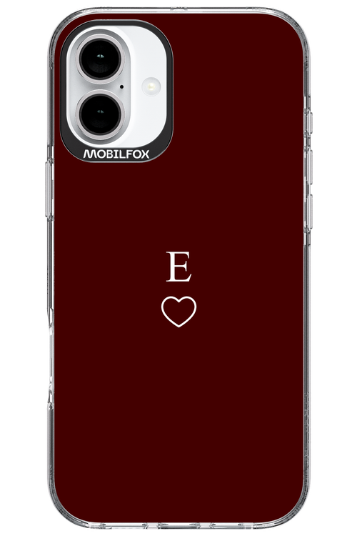 E Burgundia 2.0 - Apple iPhone 16 Plus