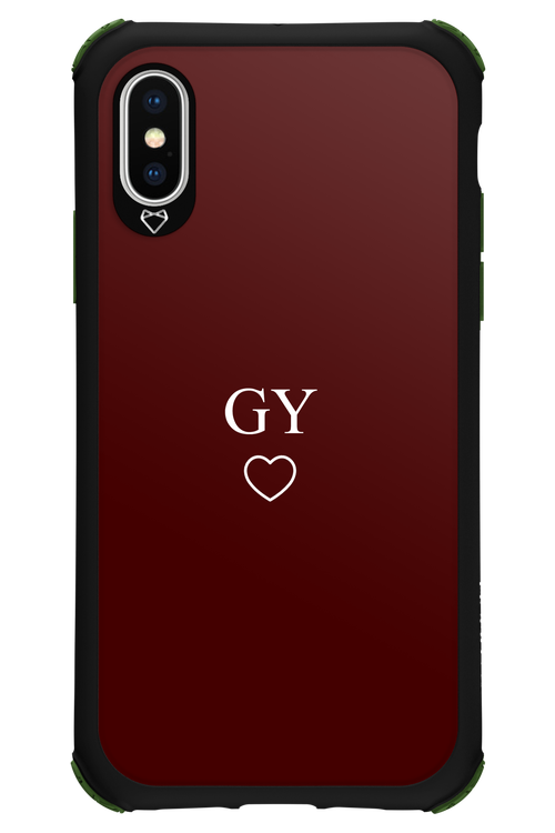 GY Burgundia 2.0 - Apple iPhone XS