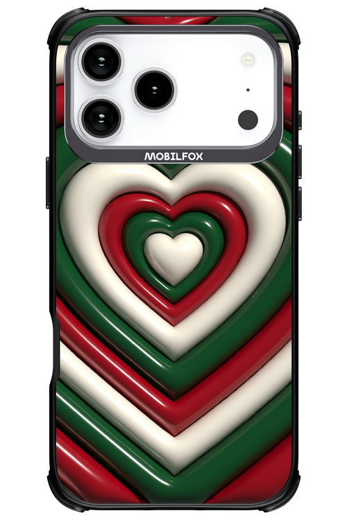 XMAS Hearts - Apple iPhone 17 Pro Max