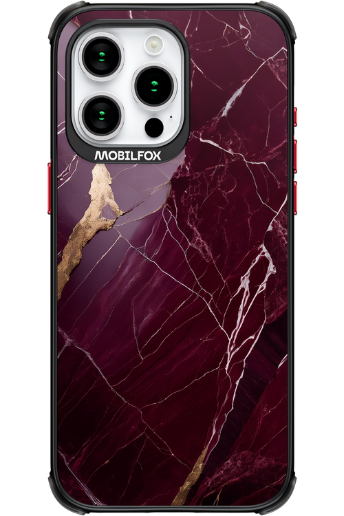 Burgundy Marble 2.0 - Apple iPhone 15 Pro Max