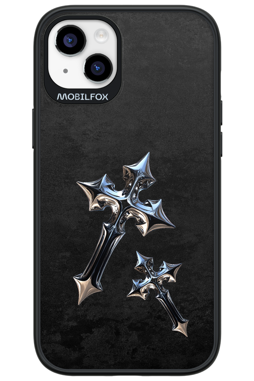 Chrome Crosses 2.0 - Apple iPhone 14 Plus
