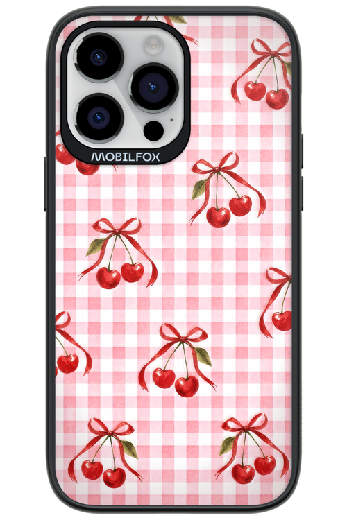Pink Cherry Checked 2.0 - Apple iPhone 14 Pro Max