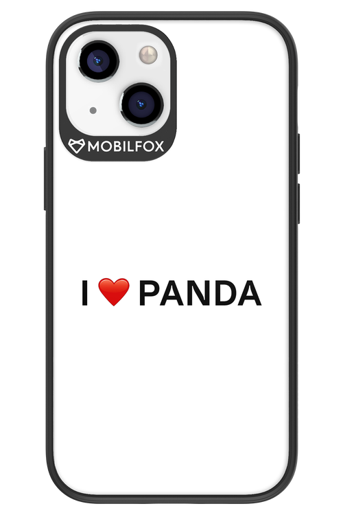 Panda Love White - Apple iPhone 13 Mini