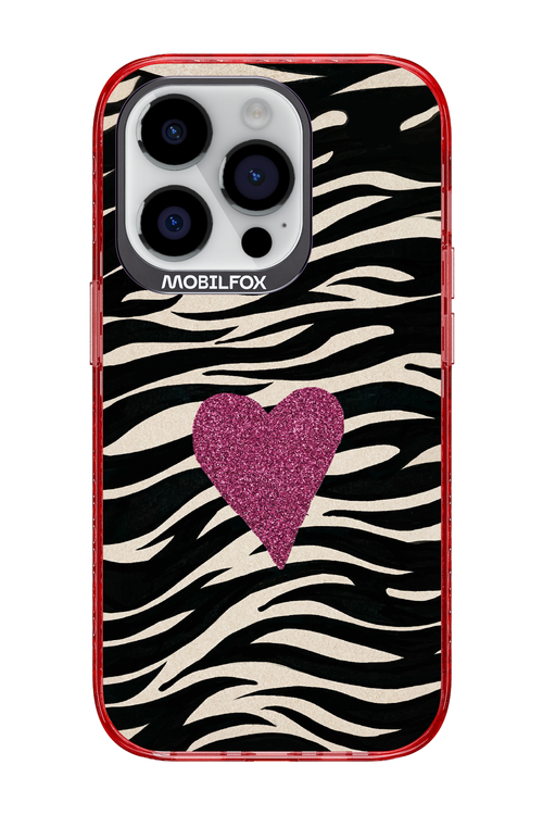 Zebra Heart 2.0 - Apple iPhone 14 Pro