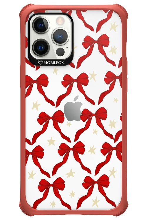Bow & Stars (Transparent) - Apple iPhone 12 Pro Max
