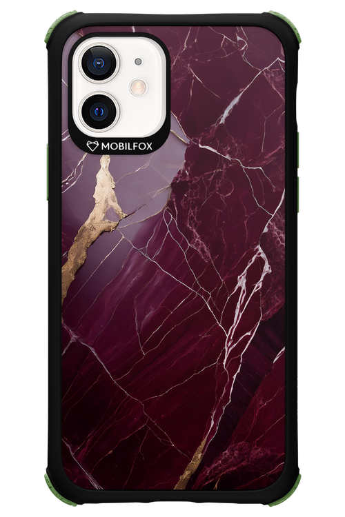 Burgundy Marble 2.0 - Apple iPhone 12
