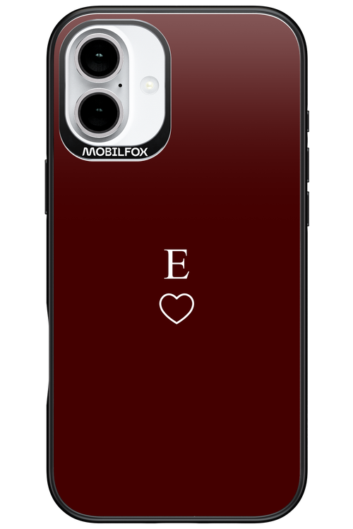 E Burgundia 2.0 - Apple iPhone 16 Plus