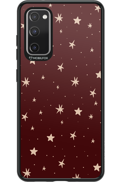 Burgundy Stars - Samsung Galaxy S20 FE