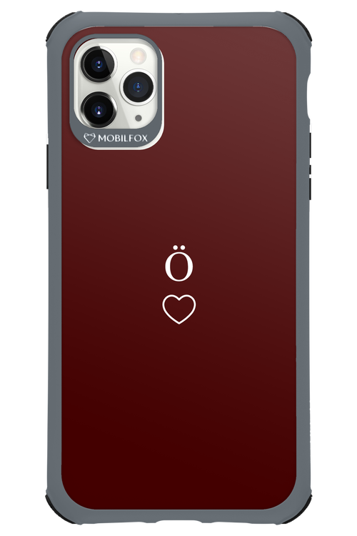 O Burgundia II 2.0 - Apple iPhone 11 Pro Max
