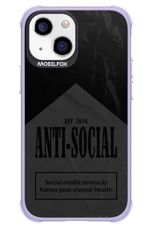 ANTI-SOCIAL (BLVCK) 2.0 - Apple iPhone 13 Mini