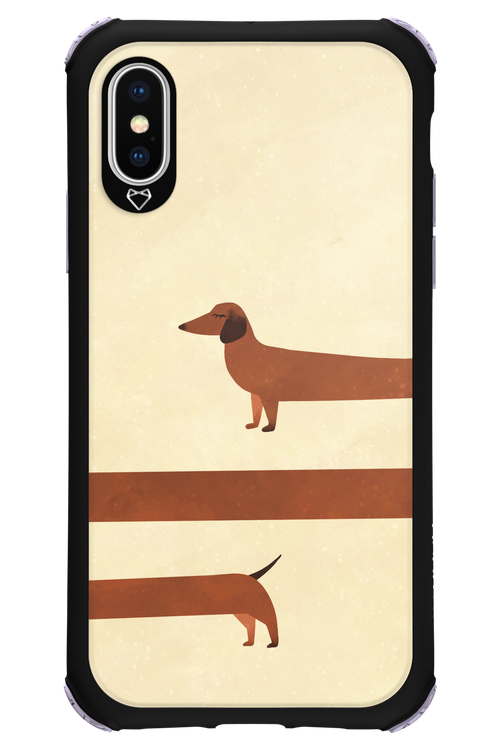 Stretchy Dog - Apple iPhone XS