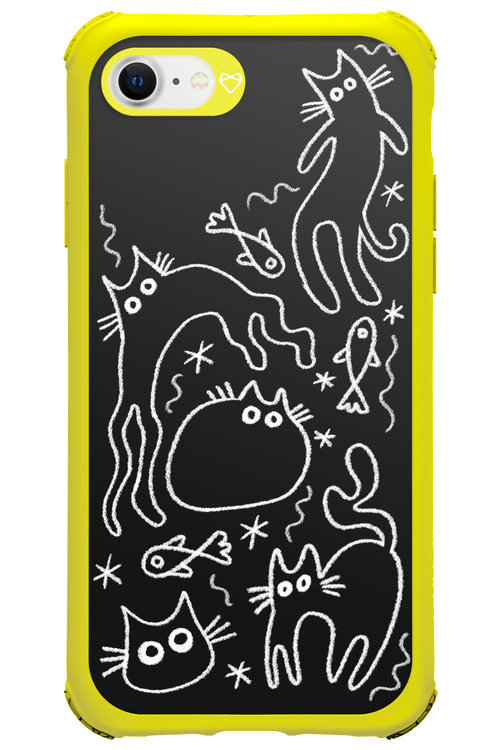 CHALK_CATS 2.0 - Apple iPhone SE 2022