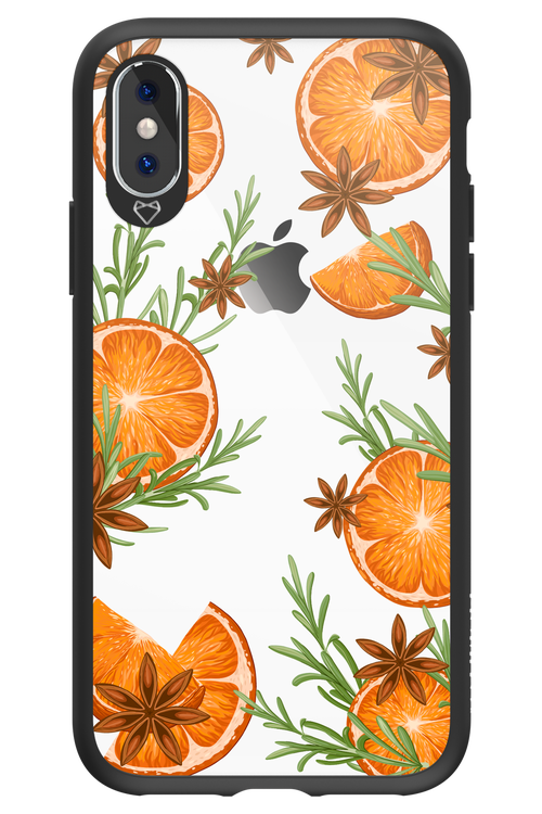 Orange With Star Anise - Apple iPhone XS