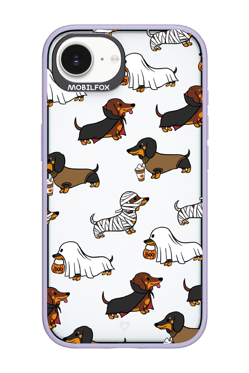 Scary Dachshund (Transparent) - Apple iPhone 16e